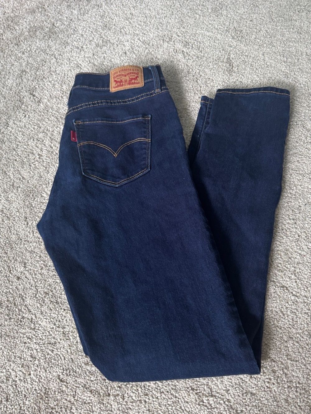 Levi's Women's Skinny Jeans - Dark Indigo Blue